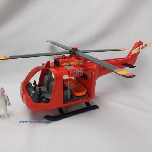 PLAYMOBIL HELICOPTERO RESCATE