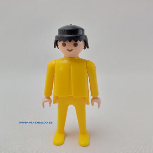 PLAYMOBIL MUÑECO CLICK AMARILLO MORENO