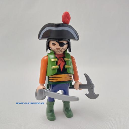 PLAYMOBIL MUÑECO CLICK PIRATA MOD0504