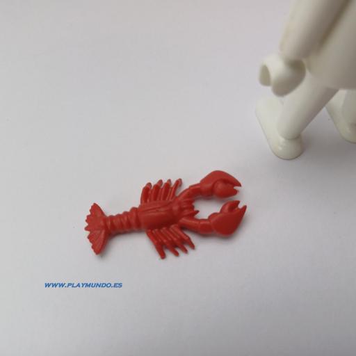 PLAYMOBIL LANGOSTA ANIMALES MARINOS ROJA [0]