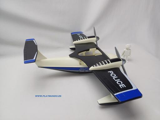 PLAYMOBIL HIDROAVION AVION DE POLICIA [3]