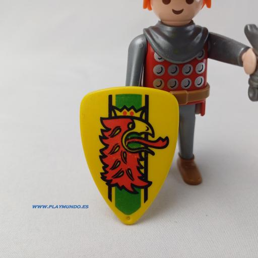 PLAYMOBIL CABALLERO MEDIEVAL DE REF . 3887 [2]