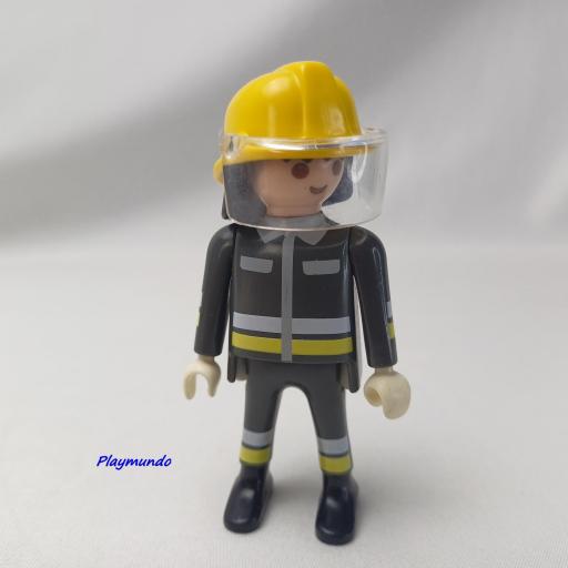 PLAYMOBIL MUÑECO CLICK BOMBERO OBRAS OTROS  MOD258