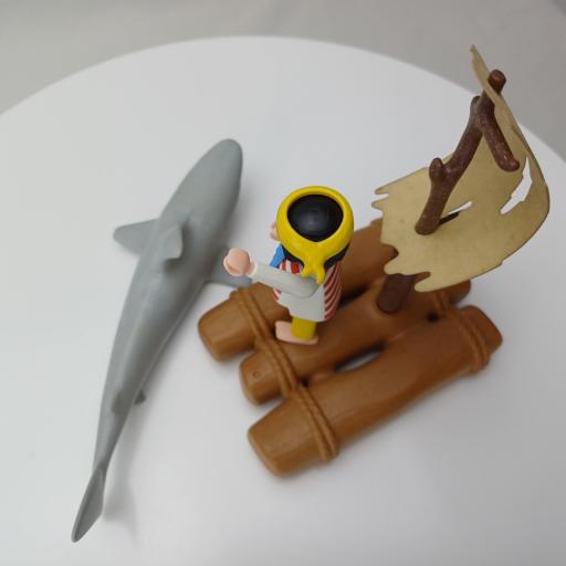 PLAYMOBIL 3862 NAUFRAGO CON TIBURON (AÑO 1996 - 2000) [2]