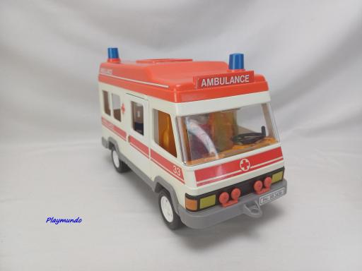 PLAYMOBIL 3456 AMBULANCIA (V3 AÑO 1989 - 2000) [4]