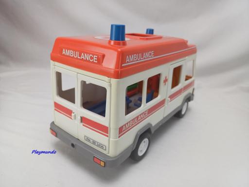 PLAYMOBIL 3456 AMBULANCIA (V3 AÑO 1989 - 2000) [6]