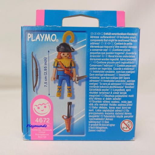 PLAYMOBIL 4672 SPECIAL ARQUERO MEDIEVAL (AÑO 2008) (leer descripción) [0]