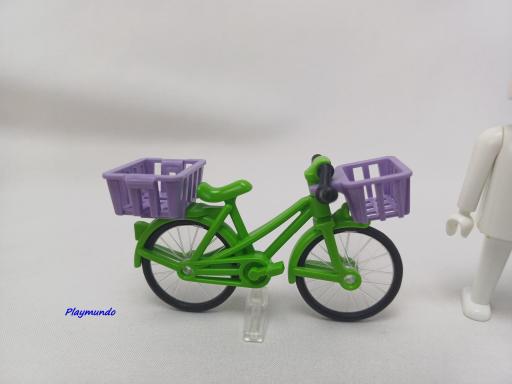 PLAYMOBIL BICICLETA VERDE MOD010