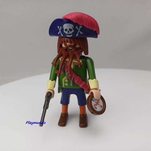PLAYMOBIL 4654 ESPECIAL CAPITAN PIRATA (AÑO 2006 - 2008) [0]