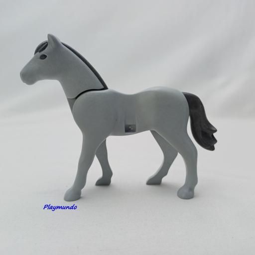 PLAYMOBIL CABALLO GRIS mod0592 [1]