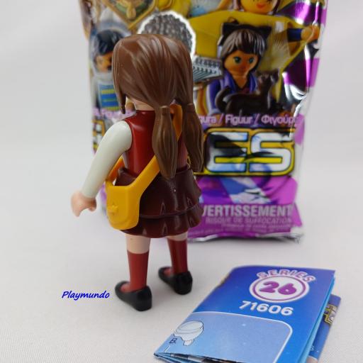 PLAYMOBIL SERIE 26 CHICAS COLEGIALA, CHICA CON LIBRO [1]