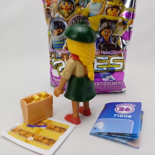 PLAYMOBIL SERIE 26 CHICAS SCOUT, VENDEDORA GALLETAS [1]