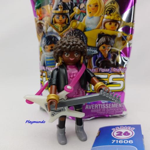 PLAYMOBIL SERIE 26 CHICAS ROCKERA