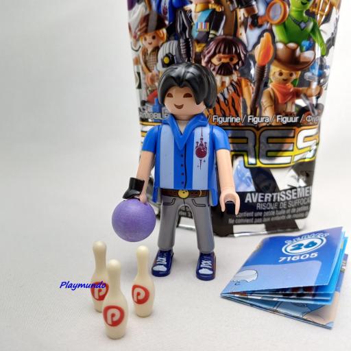 PLAYMOBIL SERIE 26 CHICOS JUGADOR DE BOLOS