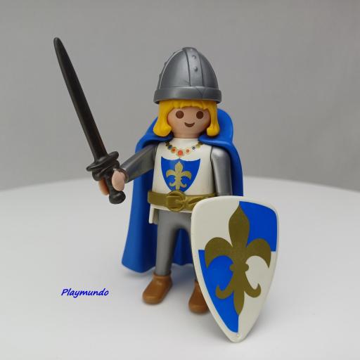 PLAYMOBIL 4547 ESPECIAL CABALLERO FLOR DE LIS (AÑO 1997 - 1998) [1]