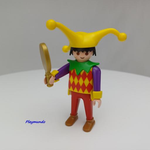 PLAYMOBIL 4610 ARLEQUIN BUFON JUGLAR MEDIEVAL (AÑO 2003-2004) [0]