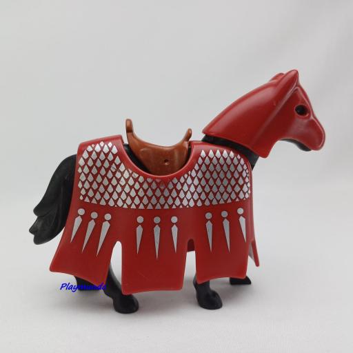 ​PLAYMOBIL CABALLO  MEDIEVAL  mod390 [2]