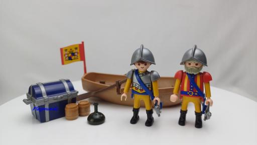 PLAYMOBIL 4295 SOLDADOS CON TESORO (AÑO 2007) [0]