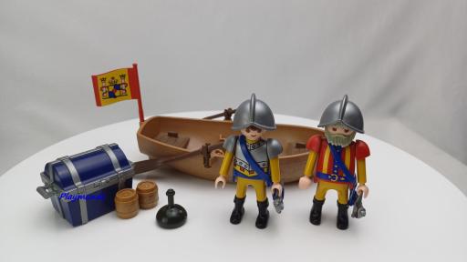 PLAYMOBIL 4295 SOLDADOS CON TESORO (AÑO 2007) [1]