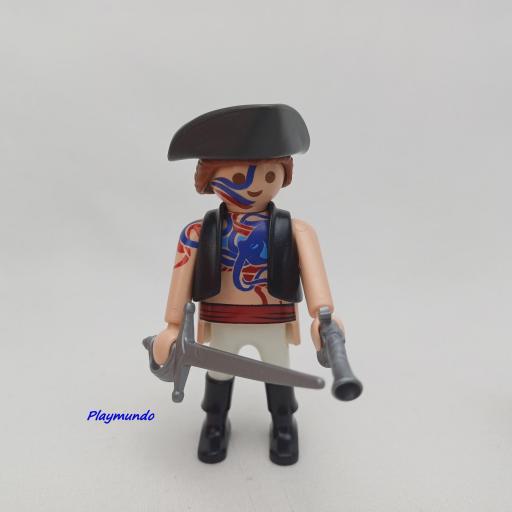 PLAYMOBIL MUÑECO CLICK PIRATA MOD0522