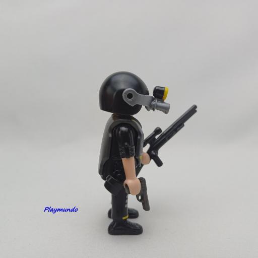 PLAYMOBIL MUÑECO CLICK  POLICIA AGENTE MOD479 [1]