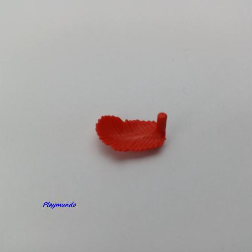 PLAYMOBIL PLUMA ROJA PARA SOMBRERO MOD055 [1]