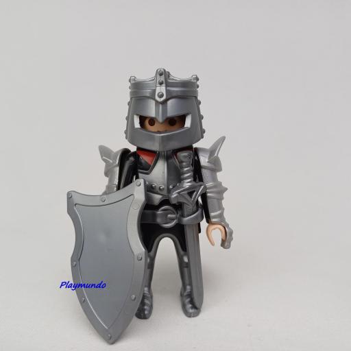 PLAYMOBIL GUERRERO CABALLERO MEDIEVAL MUÑECO CLICK  MOD0978