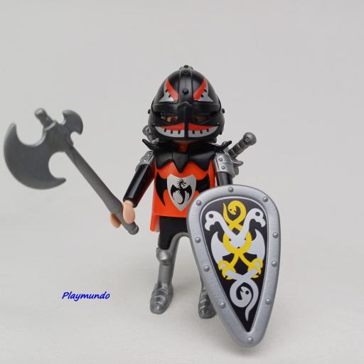 PLAYMOBIL GUERRERO CABALLERO MEDIEVAL MUÑECO CLICK  MOD0972