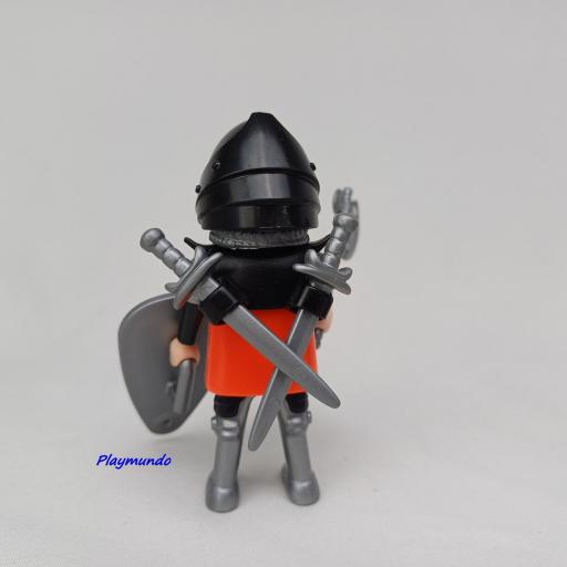 PLAYMOBIL GUERRERO CABALLERO MEDIEVAL MUÑECO CLICK  MOD0972 [1]