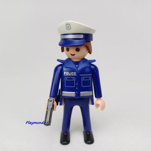 PLAYMOBIL MUÑECO CLICK  POLICIA MOD501