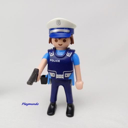 PLAYMOBIL MUÑECO CLICK  POLICIA MOD502 [0]