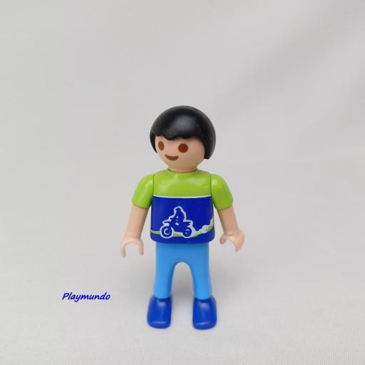 PLAYMOBIL NIÑO MUÑECO CLICK  MOD02333