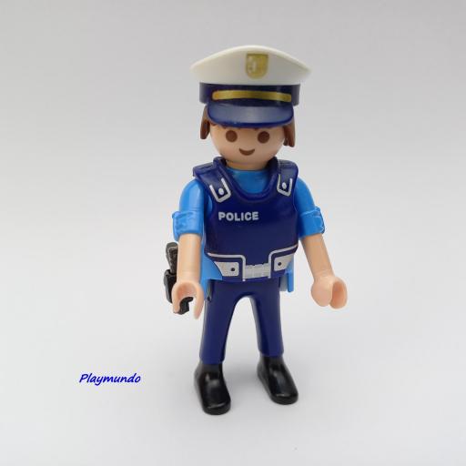 PLAYMOBIL MUÑECO CLICK  POLICIA MOD504 [0]