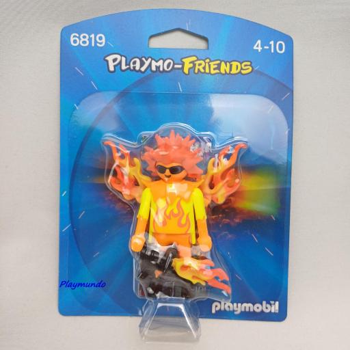 PLAYMOBIL 6819 PLAYMO-FRIENDS HOMBRE LLAMA  (BLISTER ABIERTO) AÑO 2016 [0]