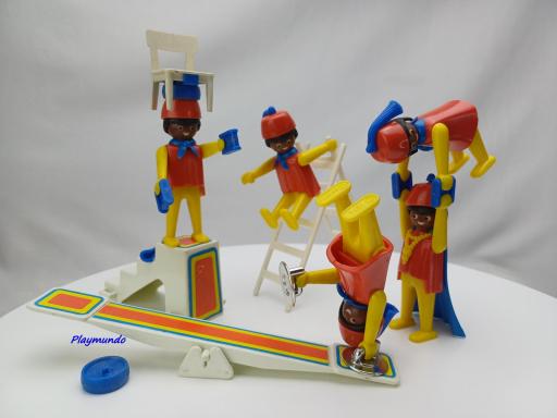 PLAYMOBIL 3512 ACROBATAS DEL CIRCO  (AÑO 1978 - 1982) [0]