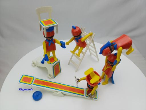 PLAYMOBIL 3512 ACROBATAS DEL CIRCO  (AÑO 1978 - 1982) [1]