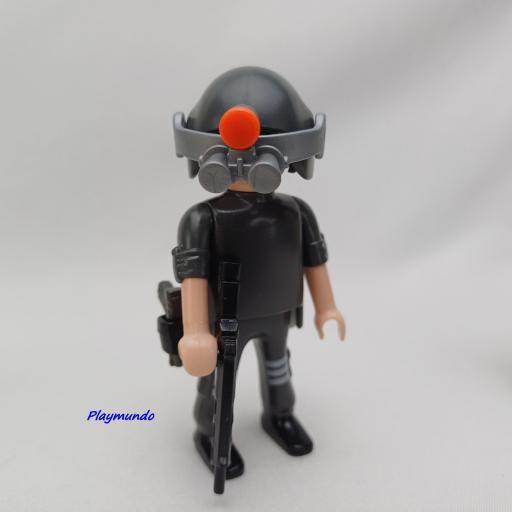 PLAYMOBIL MUÑECO CLICK  POLICIA AGENTE MOD579 [0]