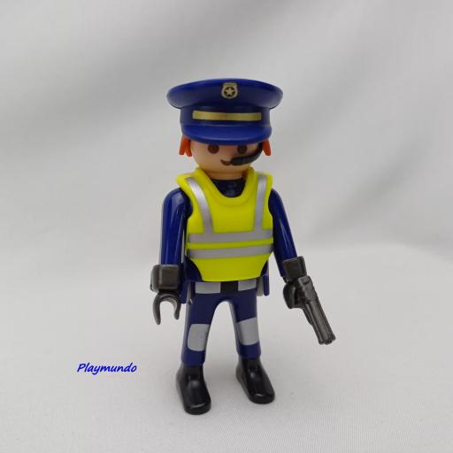 PLAYMOBIL MUÑECO CLICK  POLICIA AGENTE MOD580