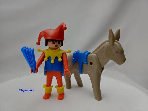 PLAYMOBIL 3330 BUFON JUGLAR MEDIEVAL (AÑO 1979 - 1981)