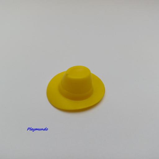 PLAYMOBIL SOMBRERO AMARILLO GRANJA PRIMERA EPOCA [0]