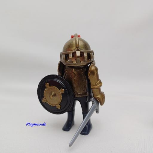 PLAYMOBIL GUERRERO CABALLERO MEDIEVAL MUÑECO CLICK  MOD0975 [1]