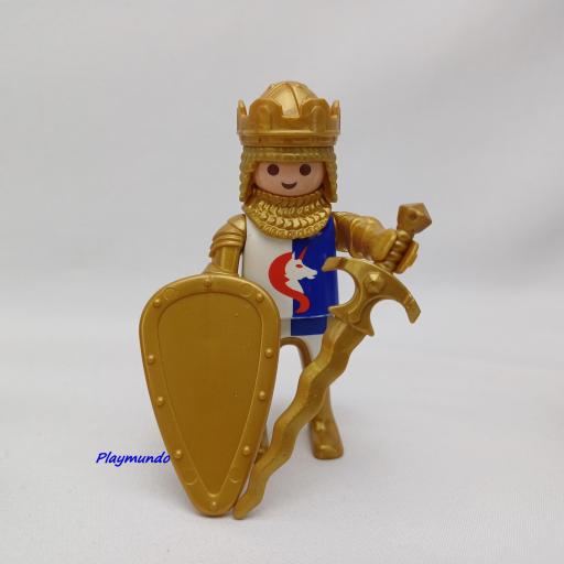 PLAYMOBIL GUERRERO CABALLERO MEDIEVAL MUÑECO CLICK  MOD0990 [0]