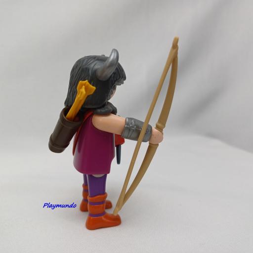 PLAYMOBIL GUERRERO CABALLERO MEDIEVAL MUÑECO CLICK  MOD0991 [1]