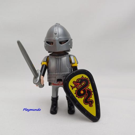 PLAYMOBIL GUERRERO CABALLERO MEDIEVAL MUÑECO CLICK  MOD0995 [0]