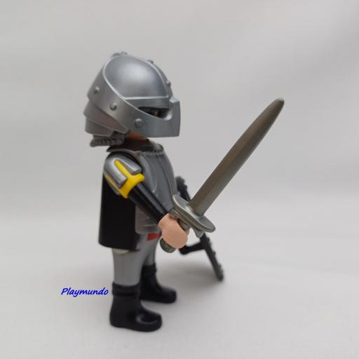 PLAYMOBIL GUERRERO CABALLERO MEDIEVAL MUÑECO CLICK  MOD0995 [1]