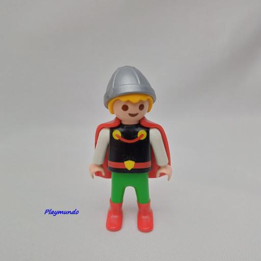 PLAYMOBIL NIÑO MEDIEVAL VIKINGO  MUÑECO CLICK  MOD0023