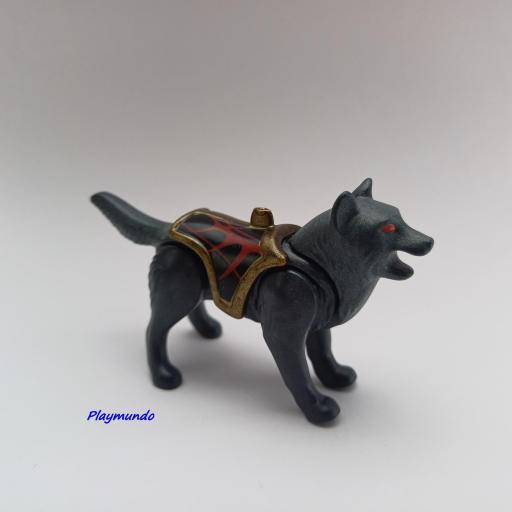 PLAYMOBIL LOBO CON ARMADURA MEDIEVAL  mod0044 [0]