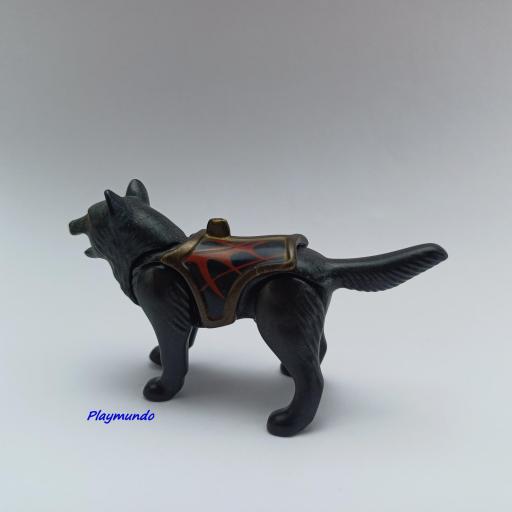 PLAYMOBIL LOBO CON ARMADURA MEDIEVAL  mod0045 [1]