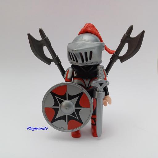 PLAYMOBIL GUERRERO CABALLERO MEDIEVAL MUÑECO CLICK  MOD0998 [0]