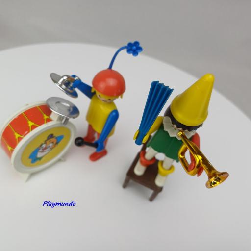 PLAYMOBIL 3578 PAYASOS MUSICOS (AÑO 1980 - 1982) [1]